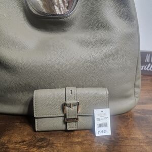 Michael Kors Safari Green Nolita Wallet